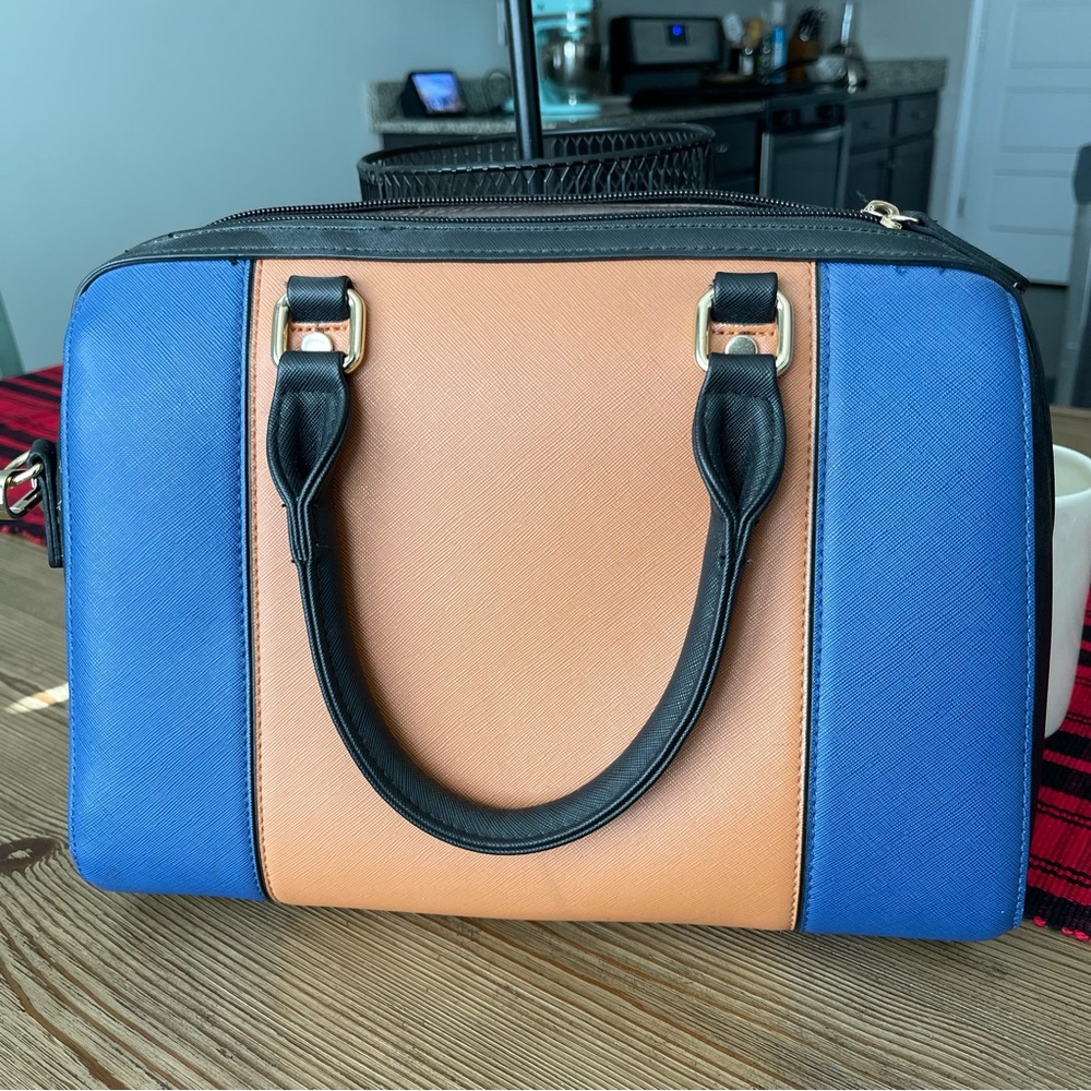 Blue/Brown Purse